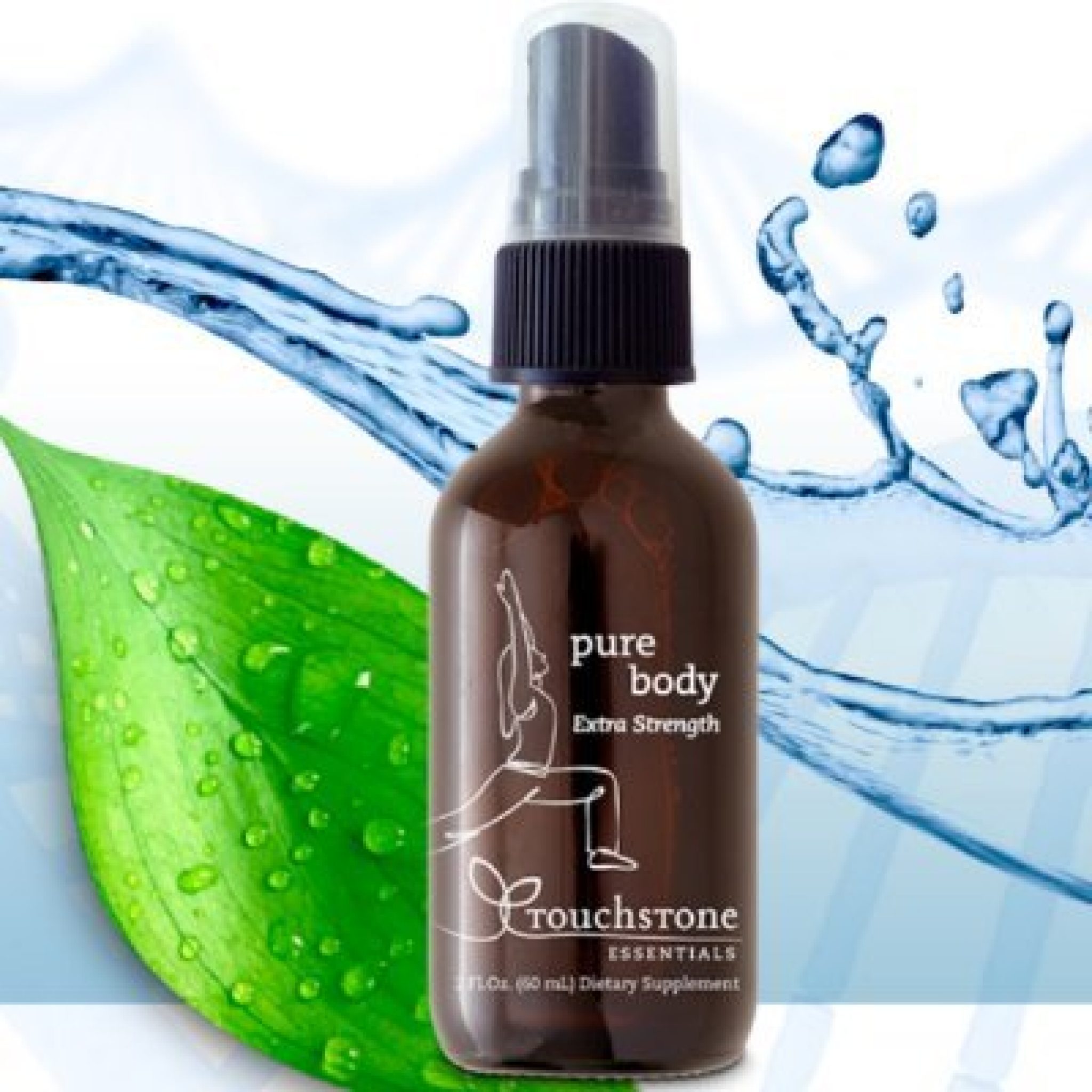 Pure Body Extra Strength Spray 60ml Bottle | Genesis Healing