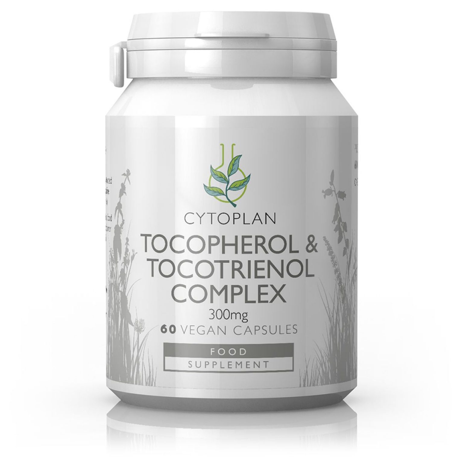 Vitamin E Tocopherol & Tocotrienol Complex 60 Capsules Genesis Healing